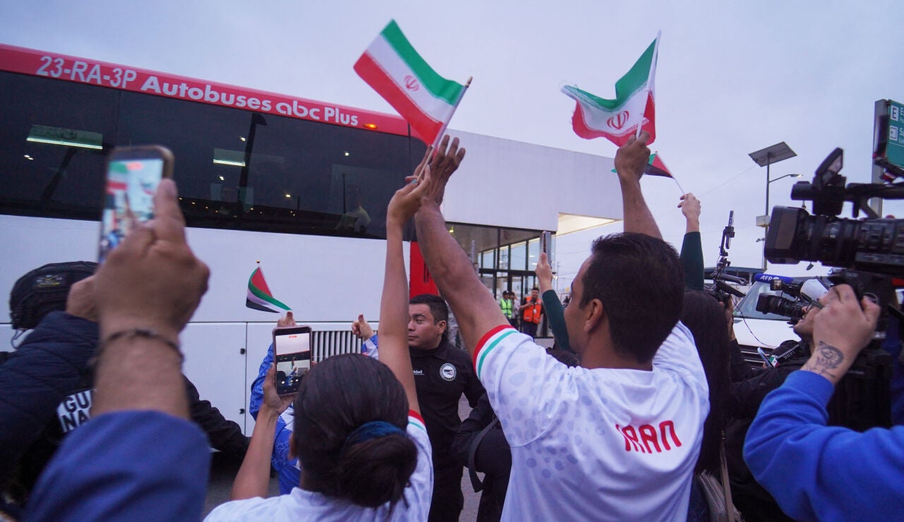 Aficionados iran&iacute;es