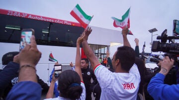 Aficionados iran&iacute;es