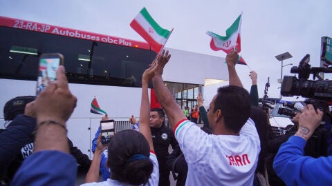 Aficionados iran&iacute;es