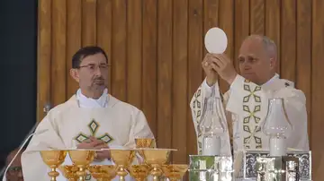 El papa León XIV oficia la misa del Corpus Christi El papa León XIV oficia la misa del Corpus Christi