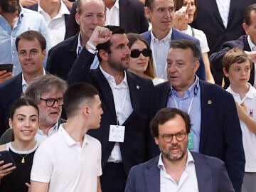 Enrique Riquelme tras votar este domingo