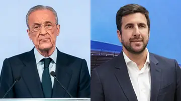 Florentino Pérez y Enrique Riquelme Florentino Pérez y Enrique Riquelme