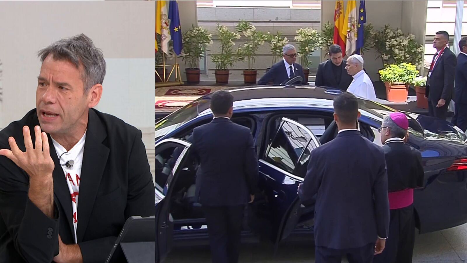Rubén Amón cuestiona los aplausos al papa en el Congreso: 
