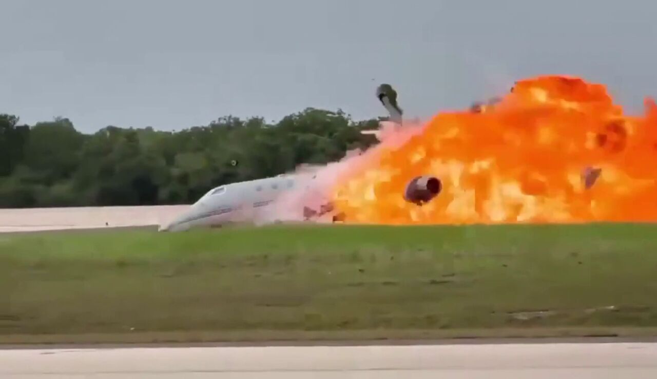Dos muertos al estrellarse un avi&oacute;n estadounidense en Rep&uacute;blica Dominicana