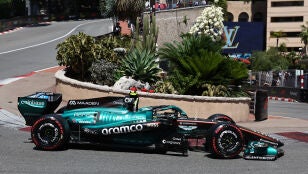 Fernando Alonso durante el GP de M&oacute;naco