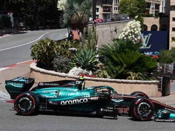 Fernando Alonso durante el GP de M&oacute;naco