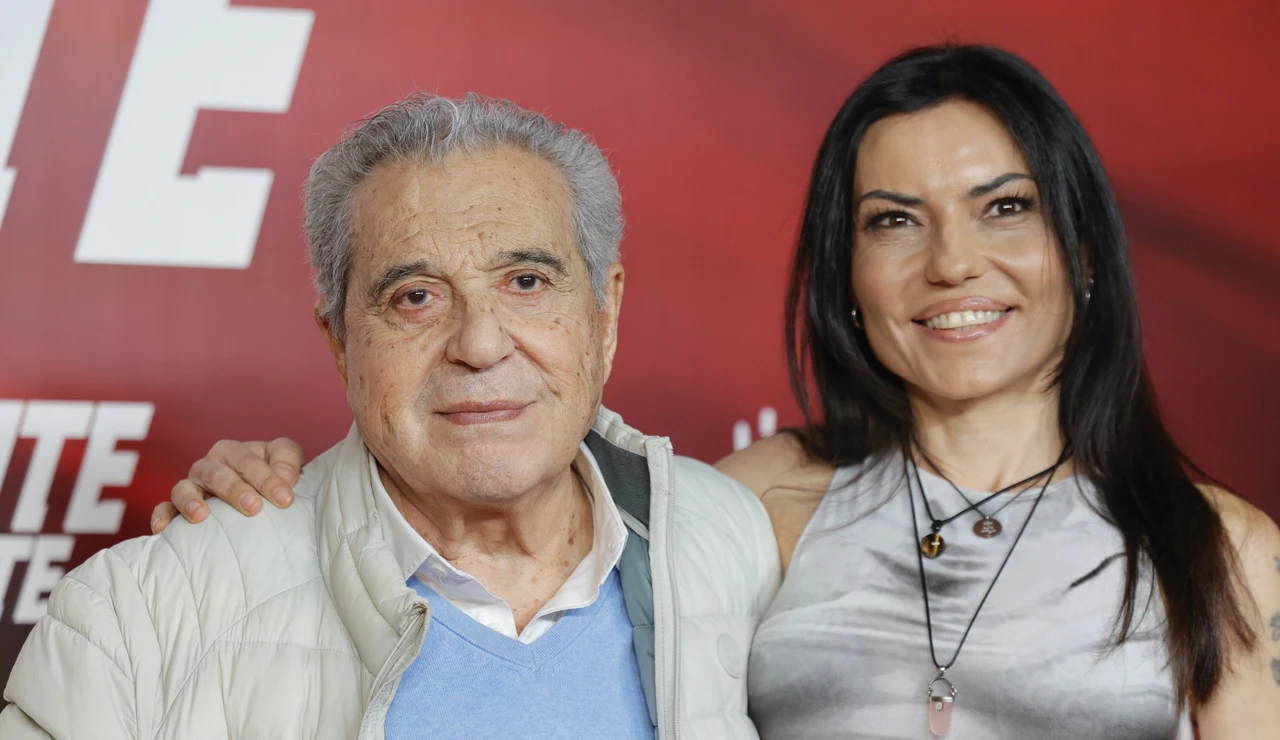 Andrés Pajares y su hija Mari Cielo
