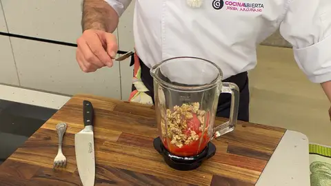 Tritura hasta conseguir un paté fino Tritura hasta conseguir un paté fino