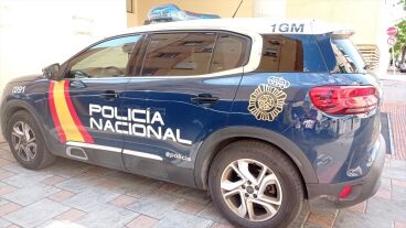 Coche de la Polic&iacute;a Nacional