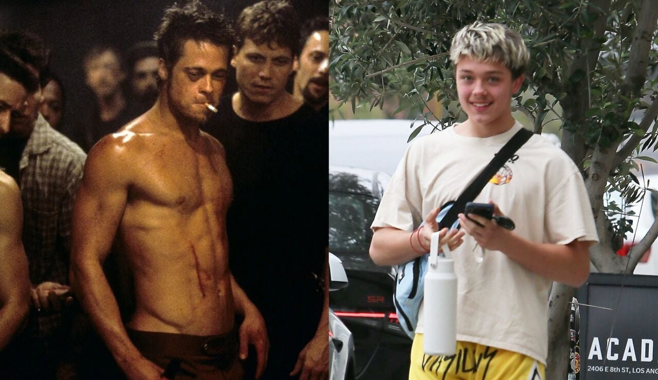 Knox, hijo de Angelia Jolie y Brad Pitt, sorprende con su propio "club de la lucha" en un combate real