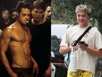 Knox, hijo de Angelia Jolie y Brad Pitt, sorprende con su propio "club de la lucha" en un combate real