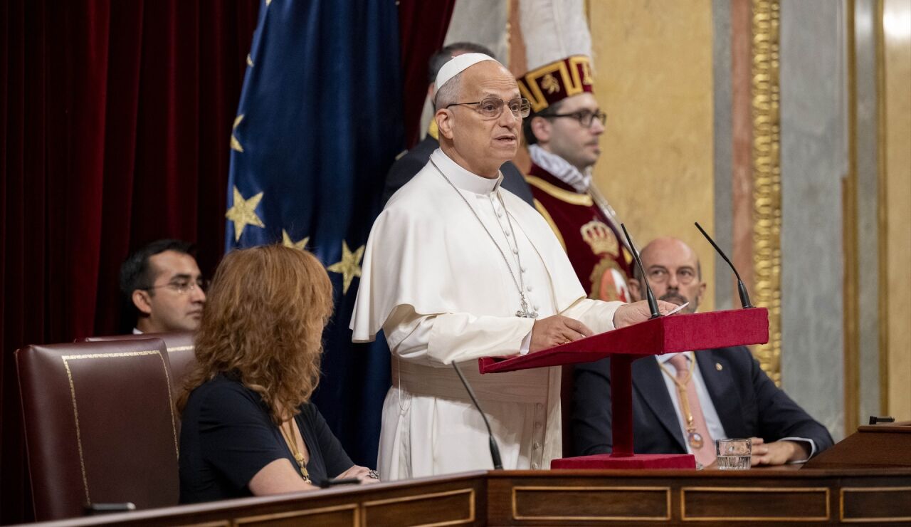 Discurso de Le&oacute;n XIV en el Congreso de los Diputados