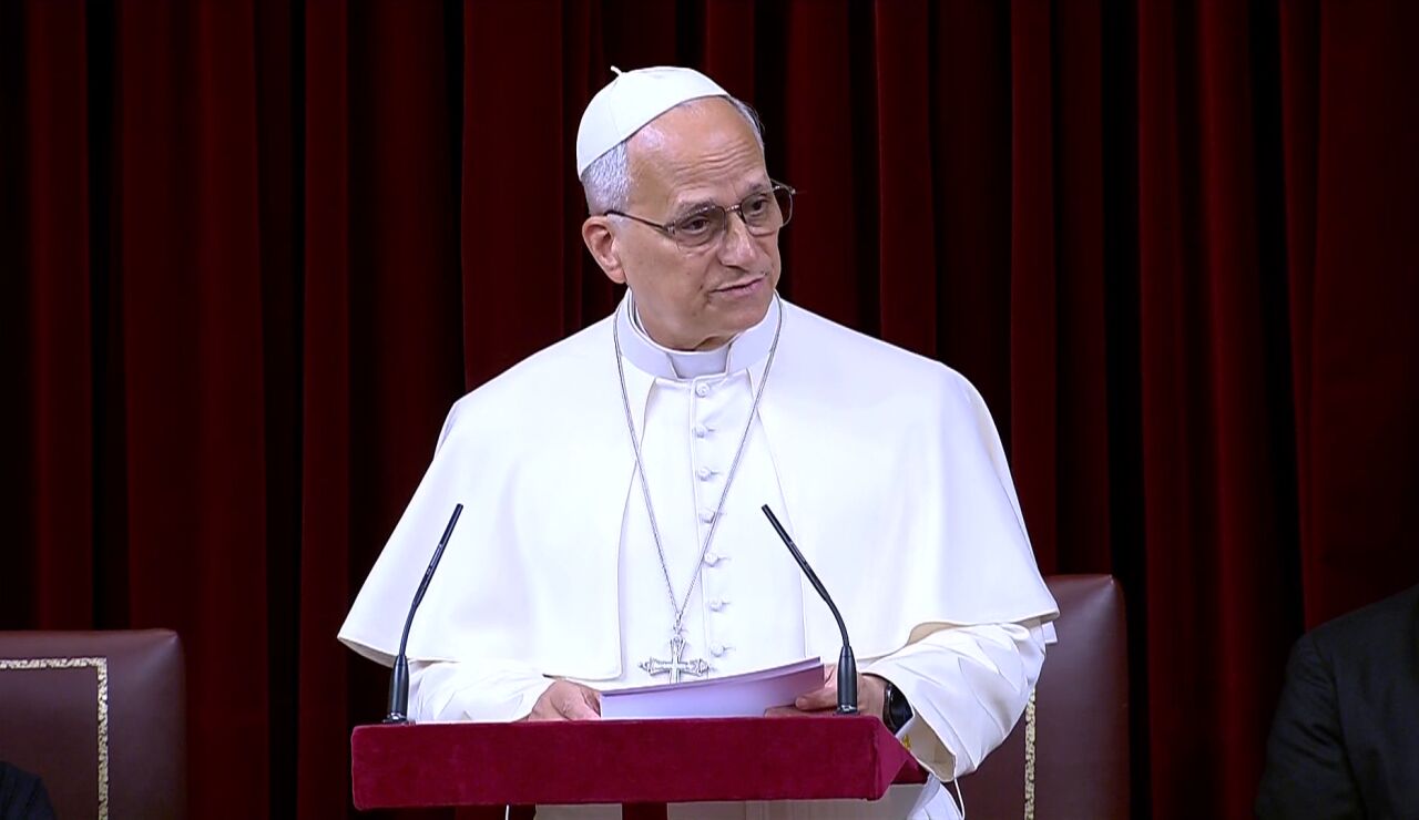 El papa Le&oacute;n XIV, en el Congreso de los Diputados