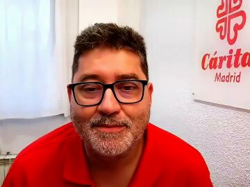 El director del Centro de Emergencia y Atenci&oacute;n Integral de C&aacute;ritas, Juanjo G&oacute;mez Escalonilla