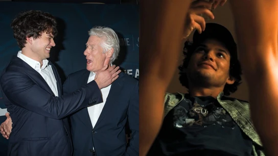 Richard Gere y su hijo Homer Richard Gere y su hijo Homer