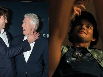 Richard Gere y su hijo Homer Richard Gere y su hijo Homer