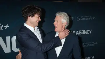 Richard Gere con su hijo Homer Richard Gere con su hijo Homer