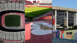El Estadio Azteca, el BMO Field y el SoFi Stadium