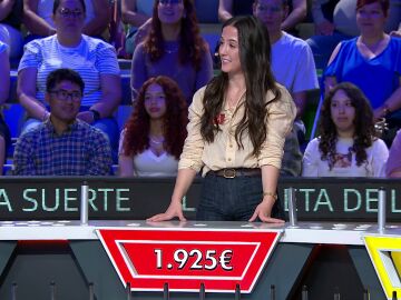 Sara remonta en el Panel con Bote y pasa a jugar la Final de La ruleta de la suerte