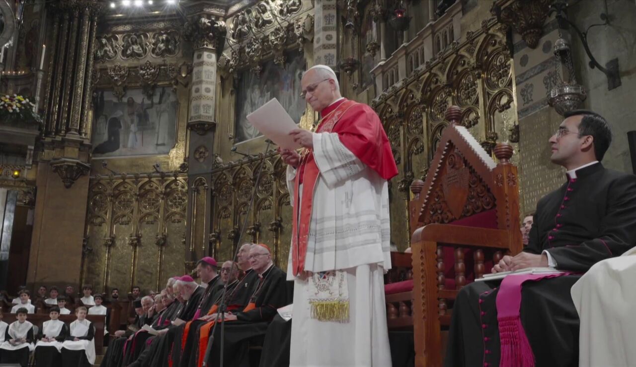 Palabras de agradecimiento del Papa en Montserrat