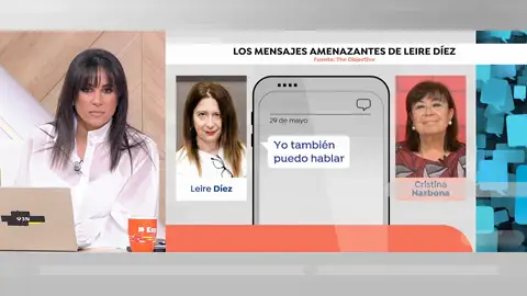 Chat y amenazas de Leire Díez Chat y amenazas de Leire Díez