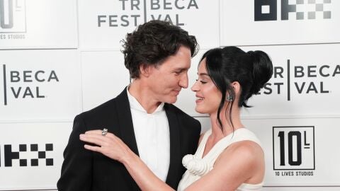 Katy Perry y Justin Trudeau