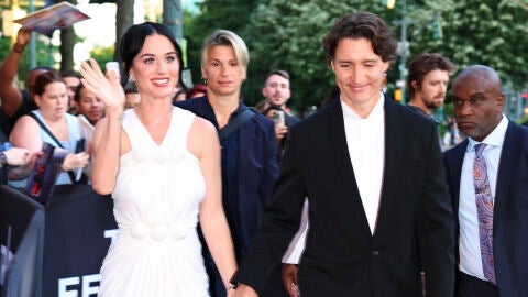 Katy Perry y Justin Trudeau