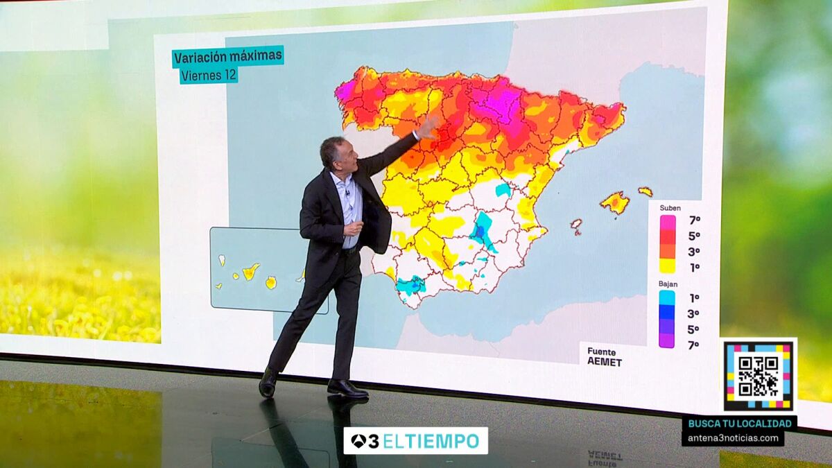 Roberto Brasero pone fecha al episodio de calor más intenso:
