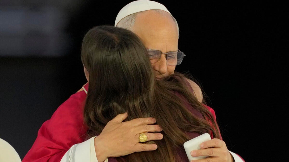 Desirée, la joven que conmovió al papa en el Estadi Olímpic: