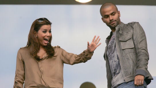 Eva Longoria y su exmarido Tony Parker en 2010