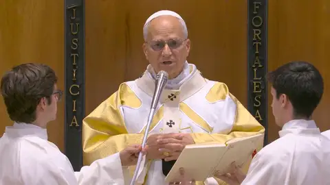 Misa Papa León XIV Misa Papa León XIV