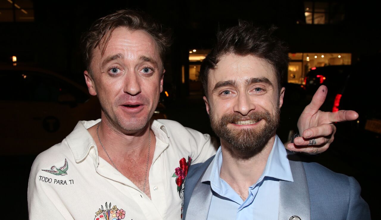 El reencuentro de Daniel Radcliffe y Tom Felton