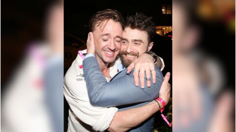 El reencuentro de Daniel Radcliffe y Tom Felton