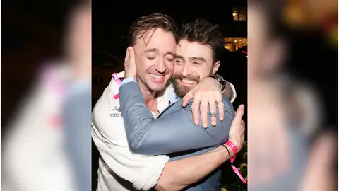 El reencuentro de Daniel Radcliffe y Tom Felton El reencuentro de Daniel Radcliffe y Tom Felton