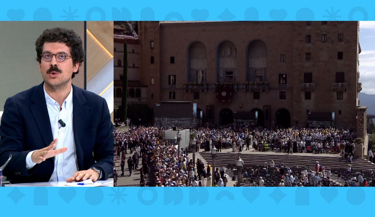 S&aacute;nchez en Catalu&ntilde;a s&iacute; va a misa.