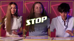 Los talents de La Voz Kids demuestran su agilidad mental con este juego