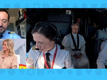 Habla el piloto que llev&oacute; al Papa a Barcelona. 
