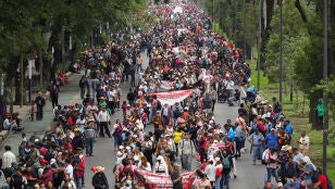 Las protestas de maestros en M&eacute;xico amenazan con el boicot al Mundial
