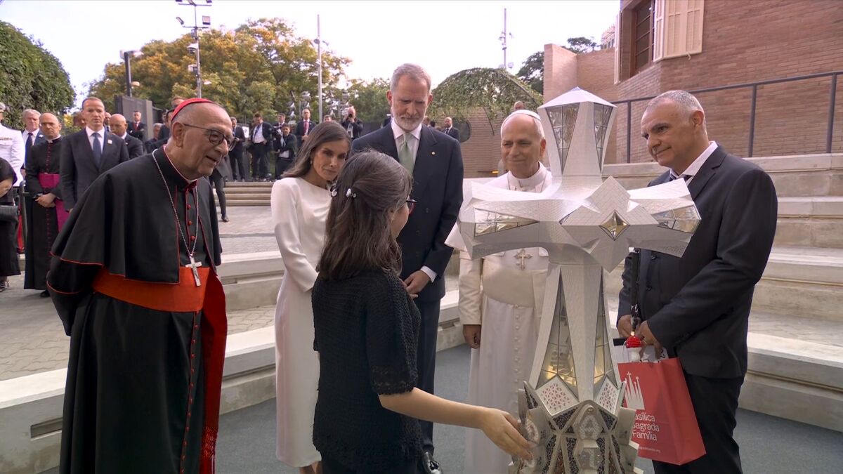 El tierno momento protagonizado por Valentina, una niña invi