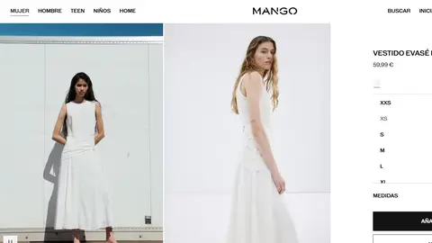 Vestido de Mango Vestido de Mango