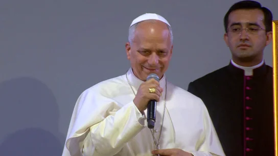 El Papa León XIV. El Papa León XIV.
