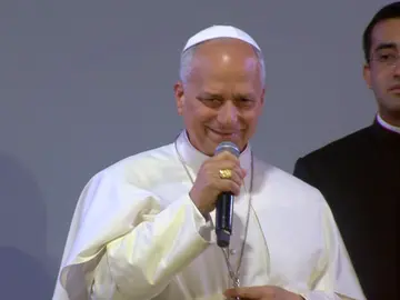 El Papa León XIV. El Papa León XIV.