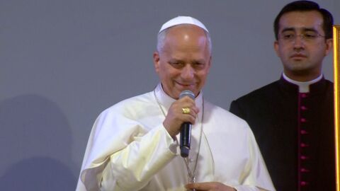 El Papa Le&oacute;n XIV.