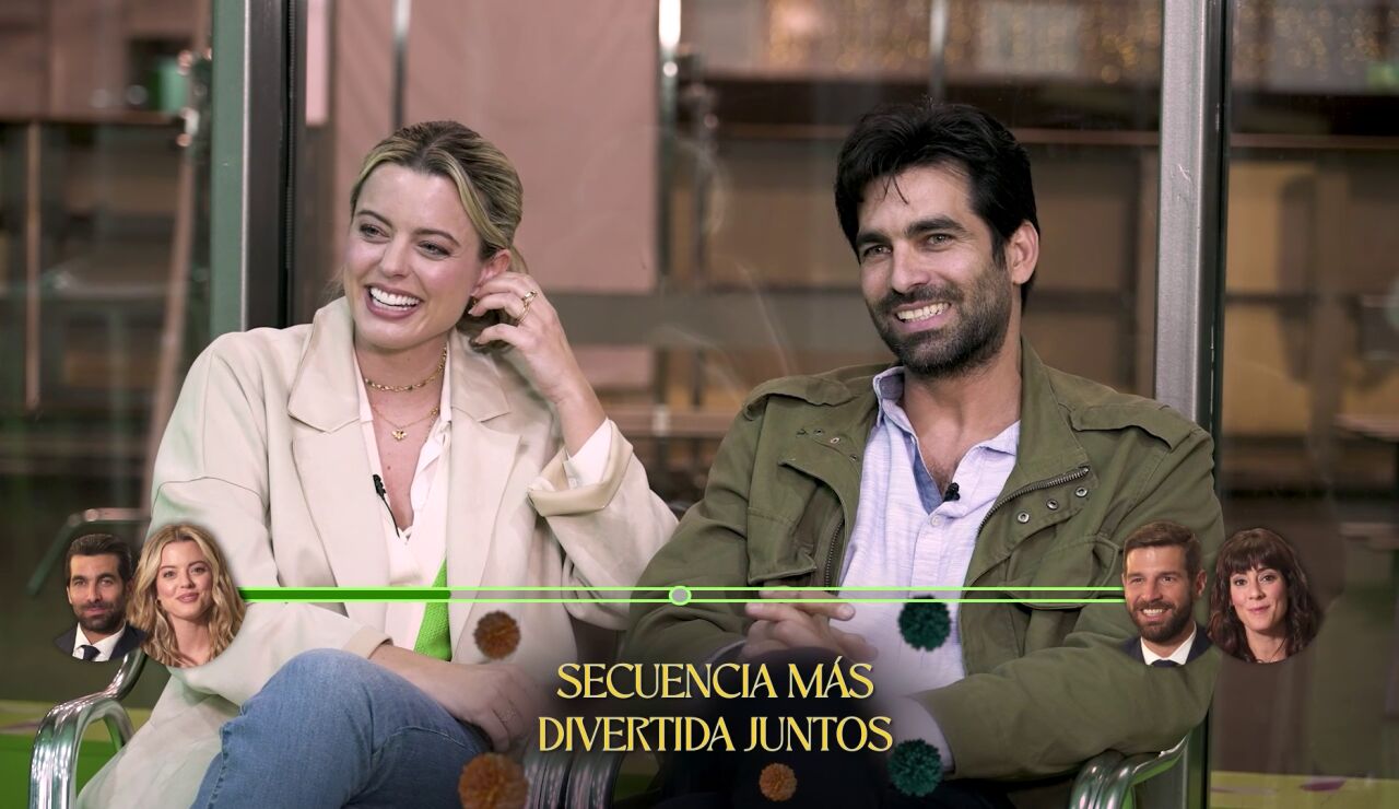 Descubre la telepat&iacute;a entre Adriana Torrebejano y Rub&eacute;n Cortada