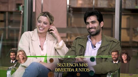 Descubre la telepat&iacute;a entre Adriana Torrebejano y Rub&eacute;n Cortada