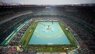 Estadio Azteca inauguraci&oacute;n