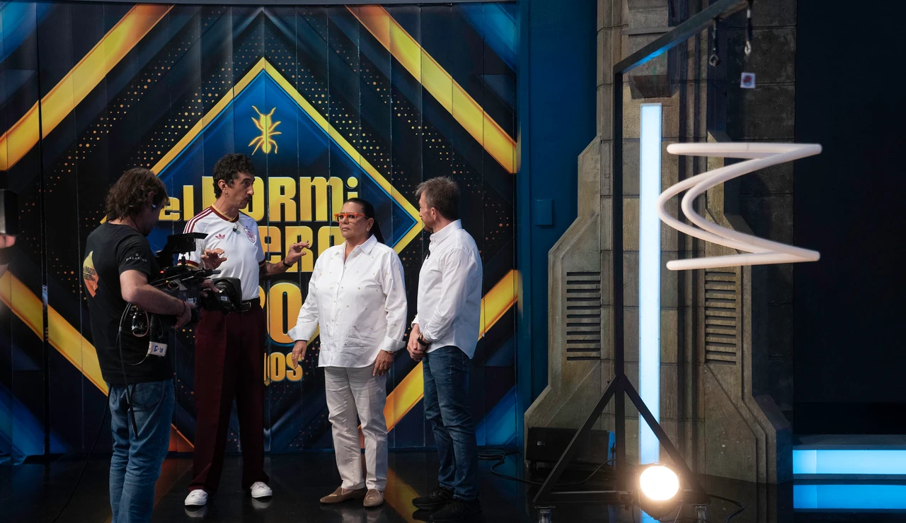 María del Monte, Marron y Pablo Motos en El Hormiguero