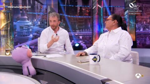 El esot&eacute;rico debate entre Pablo Motos y Mar&iacute;a del Monte: "T&uacute; no est&aacute;s bien"