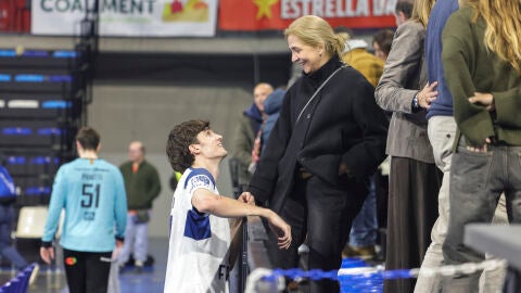 La infanta Cristina y su hija Pablo
