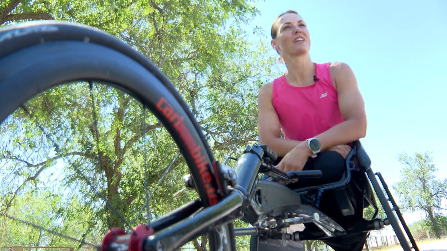 Eva Moral, atleta paral&iacute;mpica y actriz